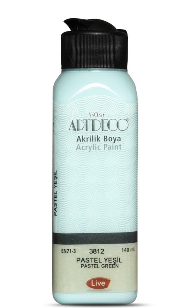Artdeco Akrilik Boya 140ml Pastel Yeşil 3812