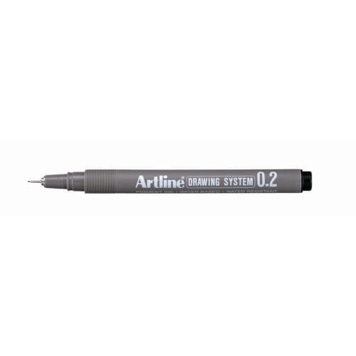 Artline Çizim Kalemi 232 Siyah 0.2 mm 12'li Paket