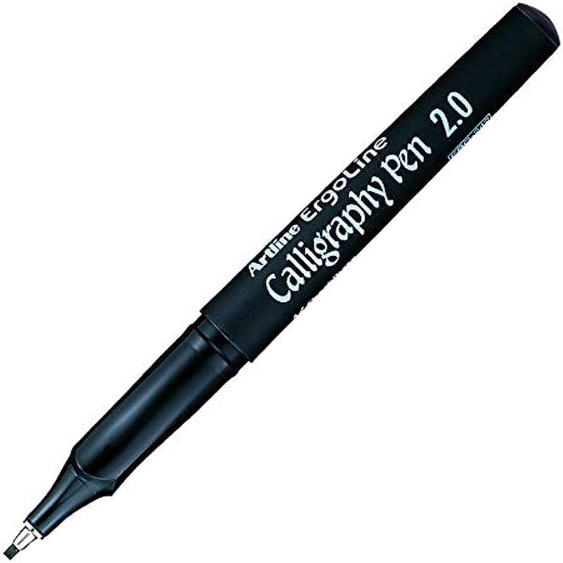Artline Siyah Kaligrafi Kalemi 2.0 mm ERG 242 12'li Paket