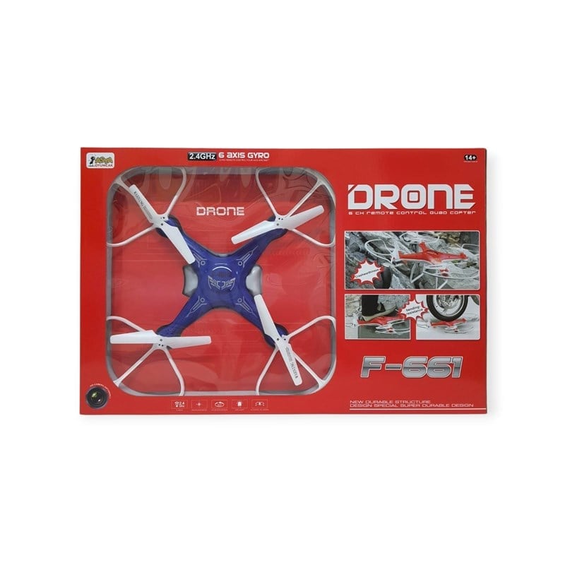 Asya F661 Drone 2.4Ghz 6 Eksen Gyro Uzaktan Kumandalı Led Işıklı 