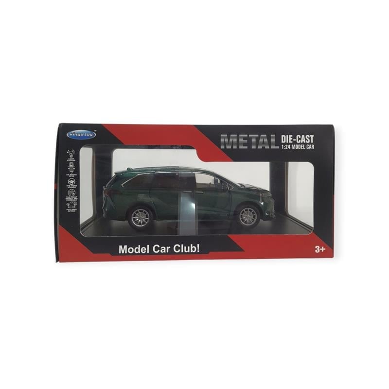 Asya Metal Die-Cast 1:24 Toyota Sienna Model Araba 