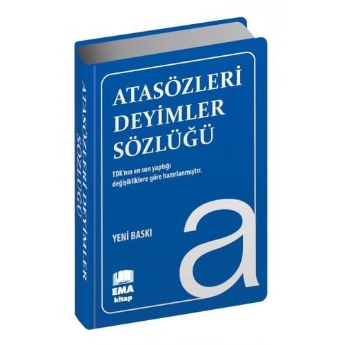 Atasözleri Deyimler Sözlüğü Plastik Kapak / EMA Genç