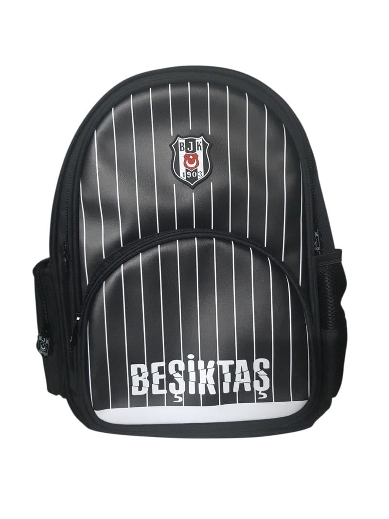 BEŞİKTAŞ ME TEAM İNCE ÇUBUK DESENLİ SUNİ DERİ OKUL ÇANTASI MEPART.25352