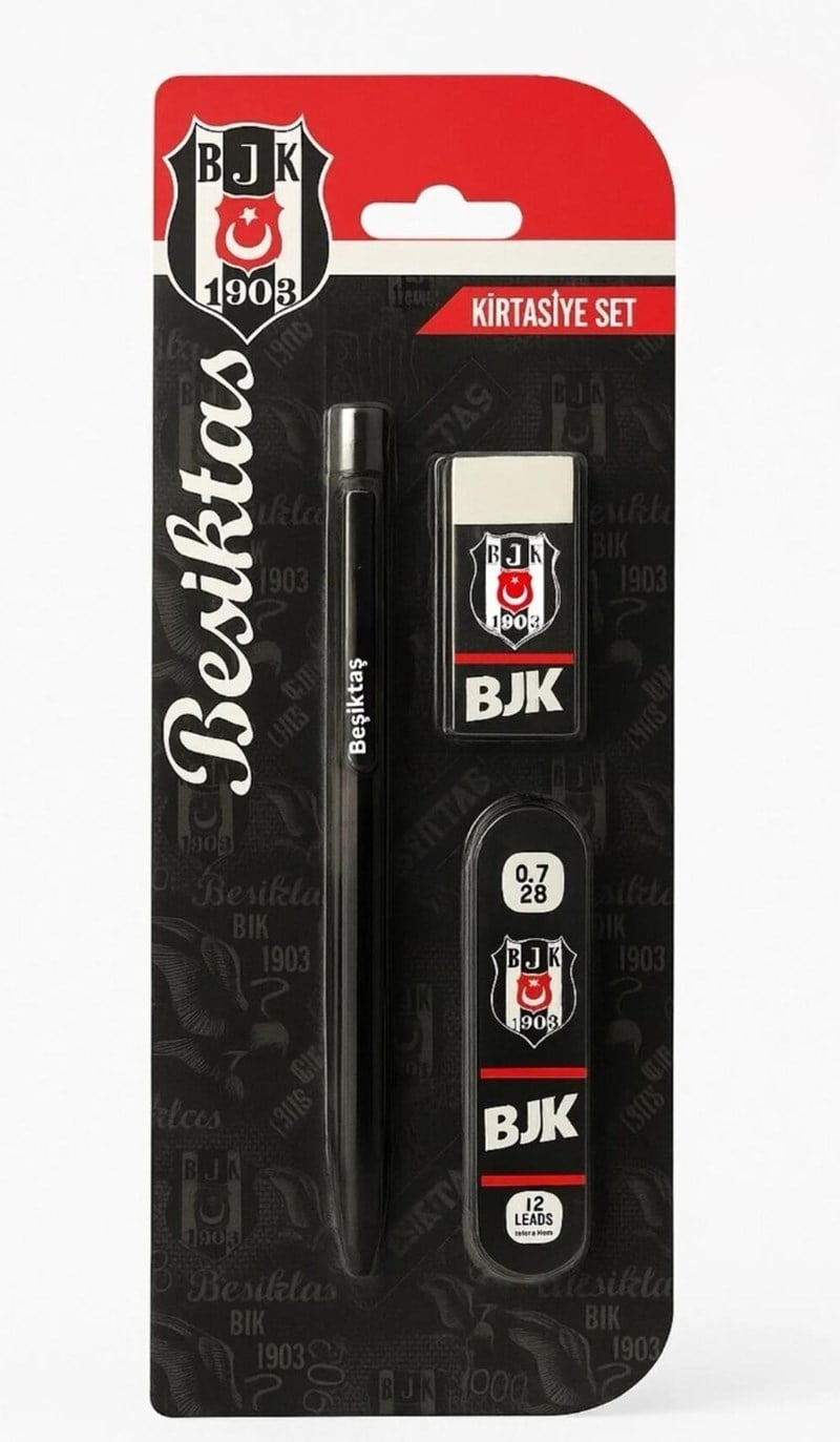Beşiktaş Versatilli 3'lü Kırtasiye Seti Versatilli