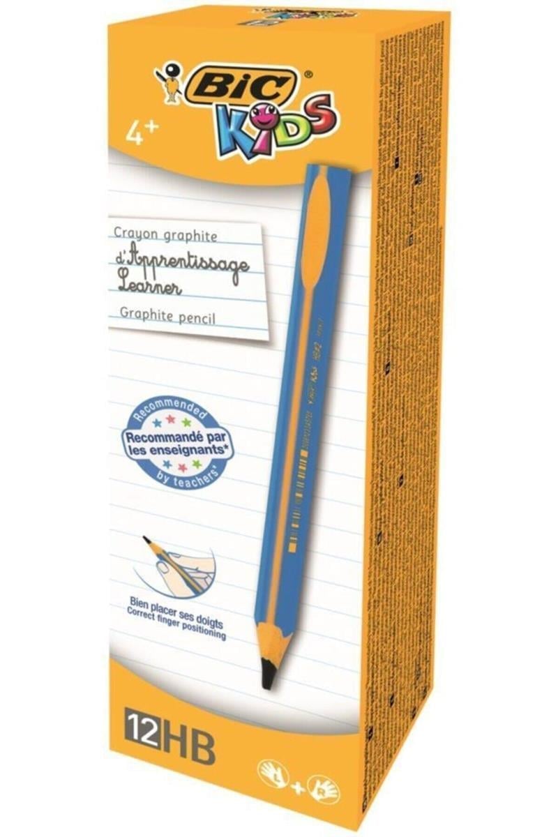 BİC Kids Evolution Üçgen Jumbo Erkek Kurşun Kalem 12'li  Paket