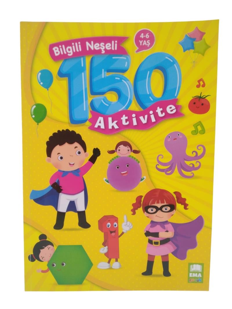 Bilgili Neşeli 150 Aktivite Ema Çocuk