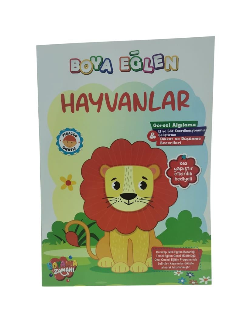 Boya Eğlen Boyama Hayvanlar