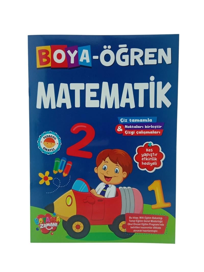 Boya Öğren Boyama Matematik