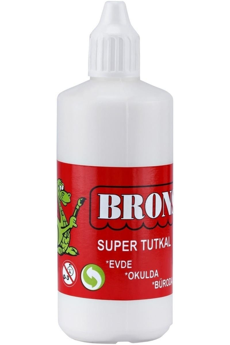 Brons Plastik Şişe Tutkal - 12'li Paket