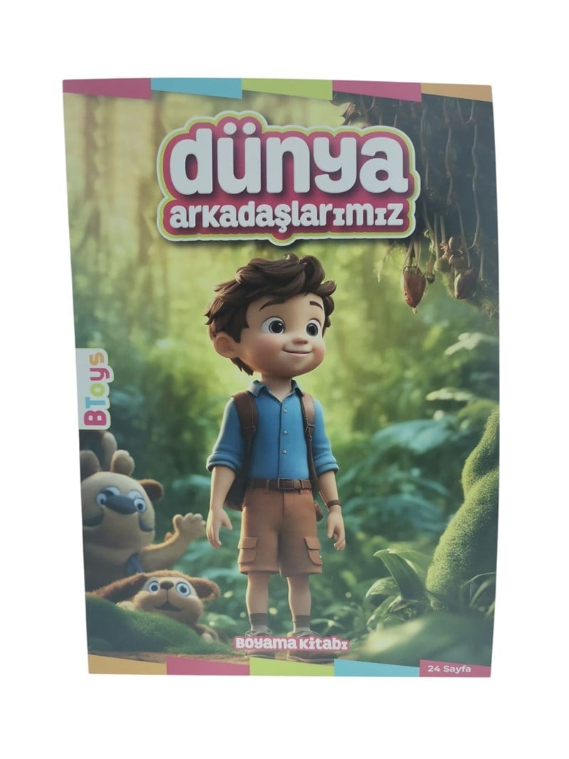 Btoys Dünya Arkadaşlarımız 24 Sayfa BT-T10114