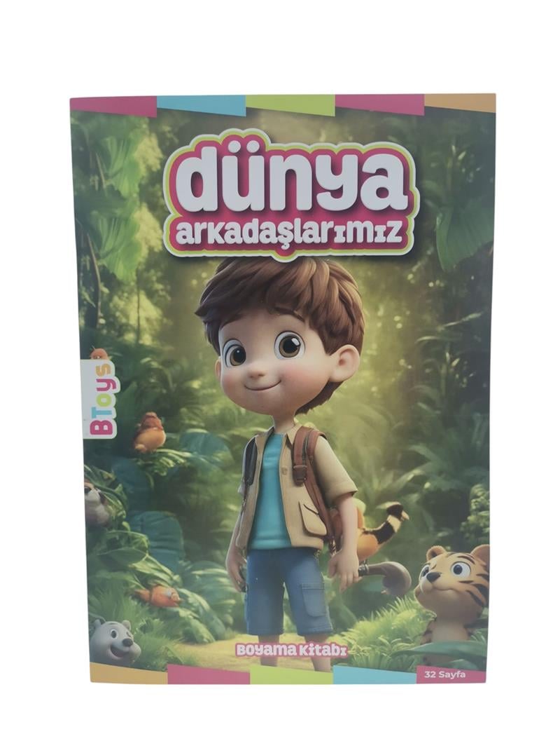 Btoys Dünya Arkadaşlarımız 32 Sayfa BT-T10115