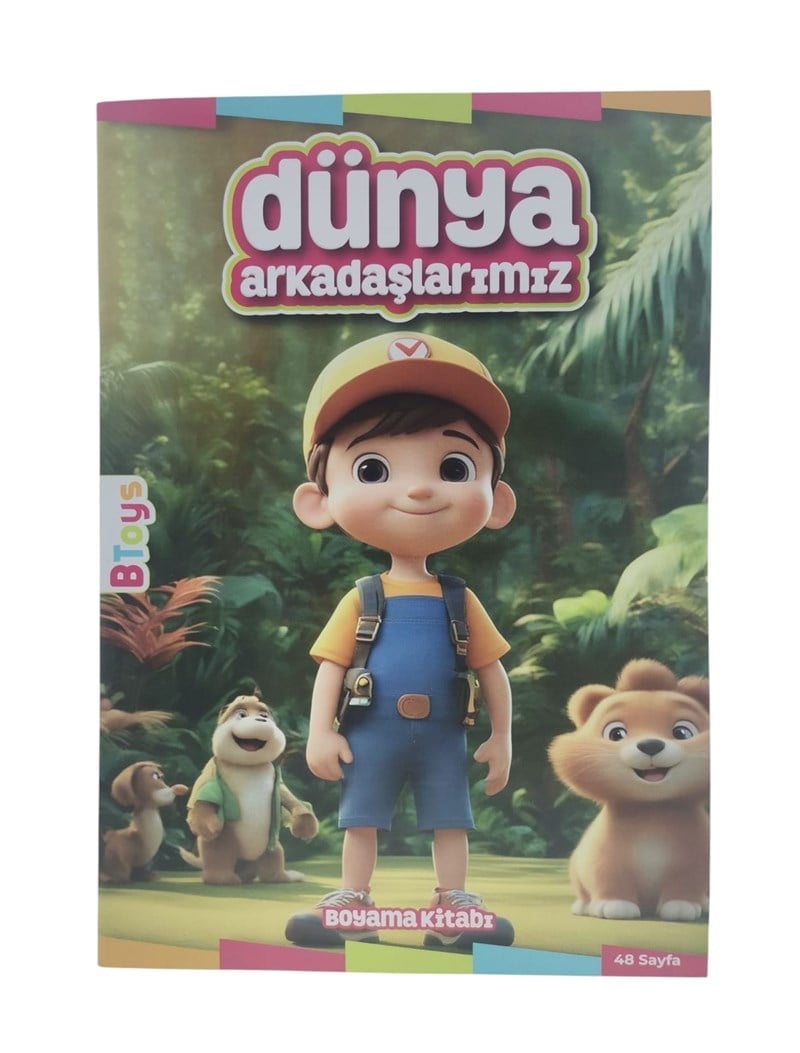 Btoys Dünya Arkadaşlarımız 48 Sayfa BT-T10116