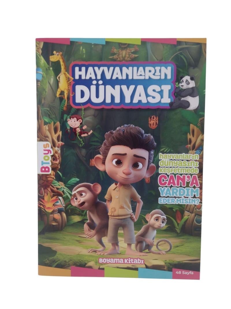 Btoys Hayvanların Dünyası 48 Sayfa BT-T10100