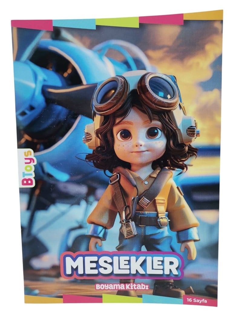 Btoys Meslekler 16 Sayfa BT-T10117
