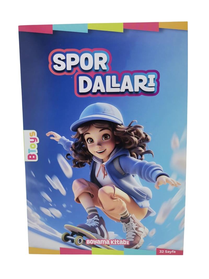 Btoys Spor Dalları 32 Sayfa BT-T10103
