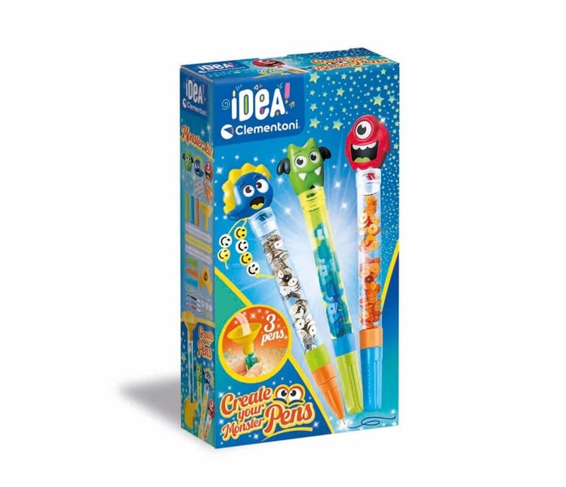 Clementoni 18828 İdea Mini Kalem Laboratuvarı Canavarlar