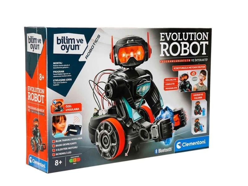 Clementoni 64829 Robotik Labarotuvarı Evolution Robot