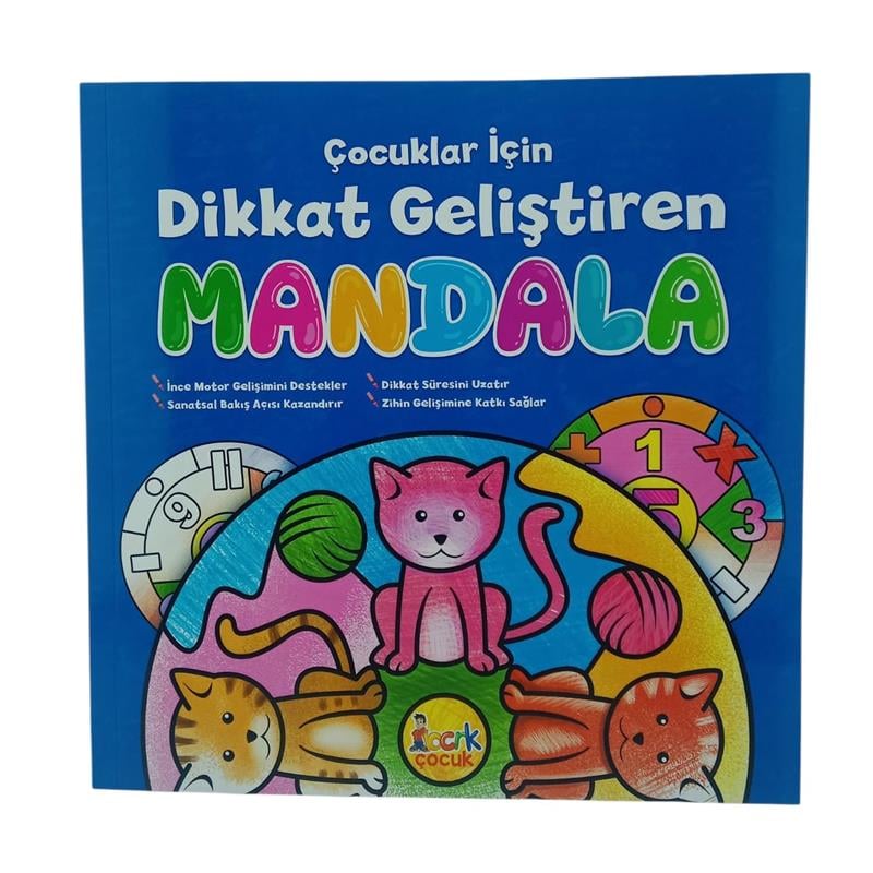 Çocuklar İçin Dikkat Geliştiren Mandala Bıcırık Yayınları