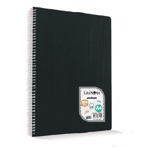Colormaxi PP Kapaklı A4 Spiralli 40 Yaprak Kareli Defter 12'li Paket