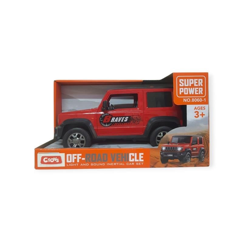 Ctoys Sesli ve Işıklı Off-Road Jeep Oyuncak