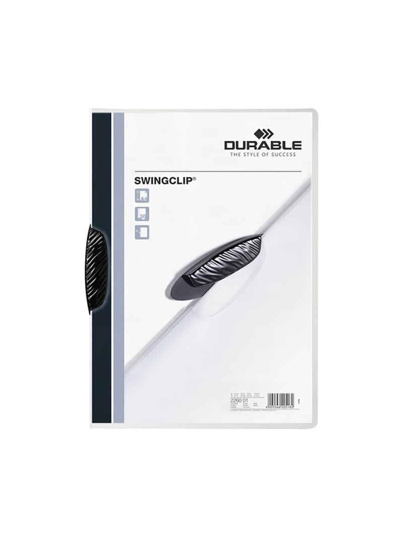 Durable Sıkıştırmalı Dosya Swingclip 30 Sf Siyah