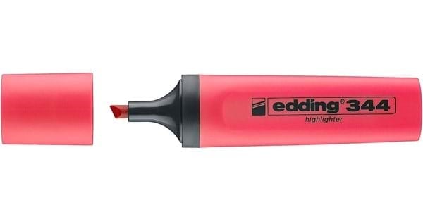 Edding Fosforlu Kalem Nar Çiçeği (e344) 10'lu Paket