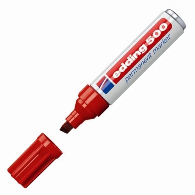 Edding Markör Kalemi Kırmızı (e500)