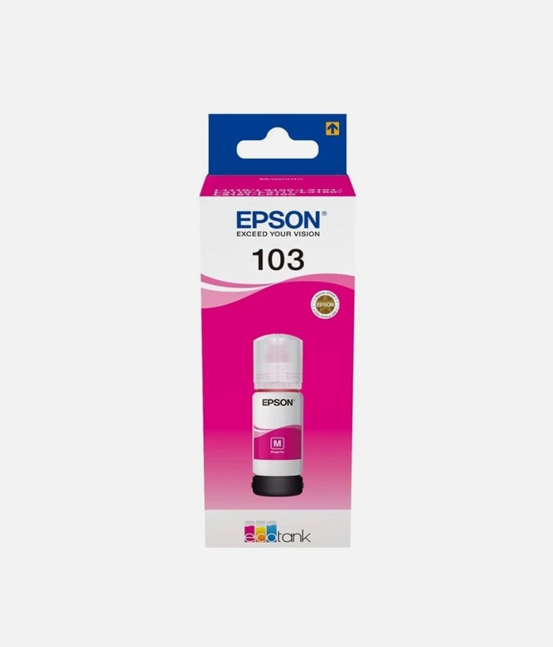 Epson Mürekkep Tüpü T00S34A 103 Ekotank Magenta