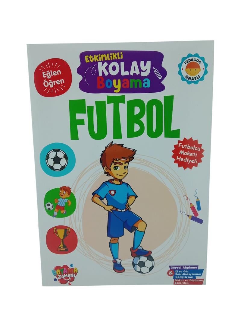 Etkinlikli Kolay Boyama Futbol