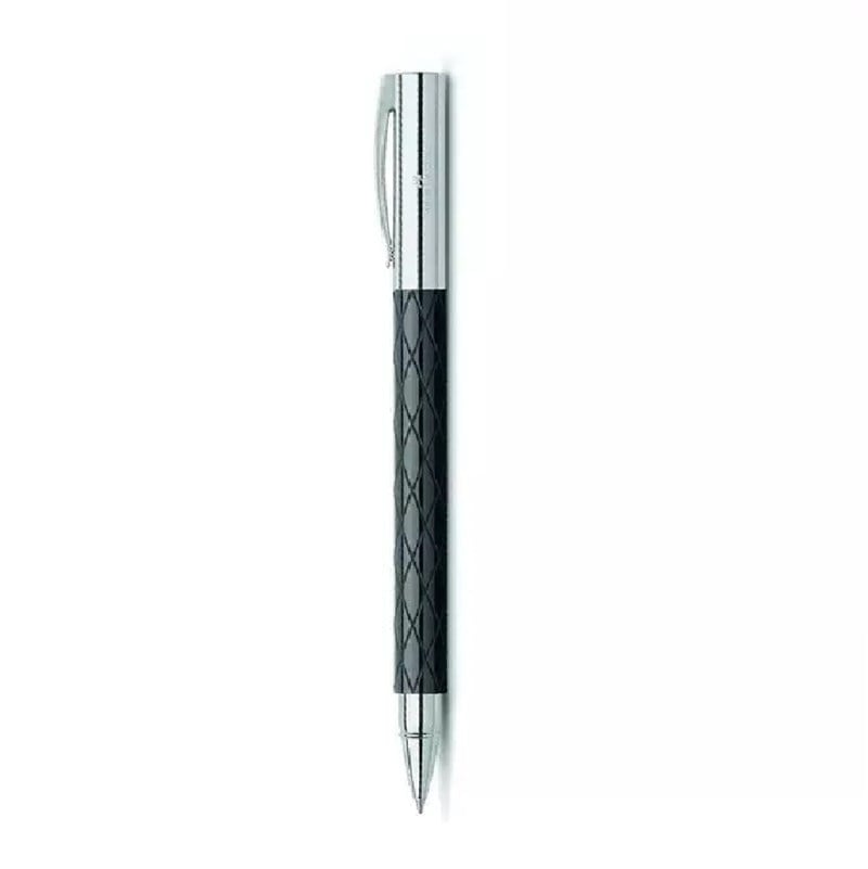 FABER CASTELL AMBITION RHOMBUS SİYAH ROLLER LUX KALEM 