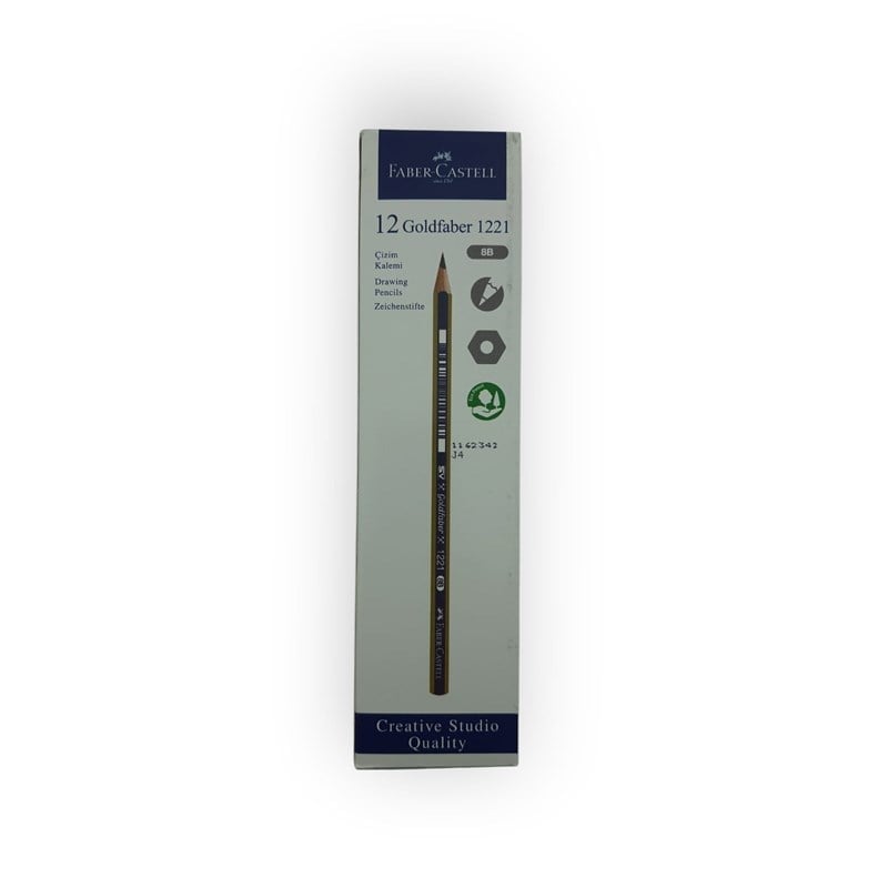 Faber Castell Goldfaber 1221 8B Dereceli Kalem 12'li Paket