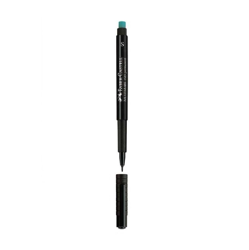 Faber Castell S Permanent Siyah Asetat Kalem 10'lu Paket