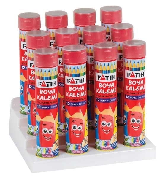 Fatih Kuru Boya 12 Renk Tam Boy Tüp