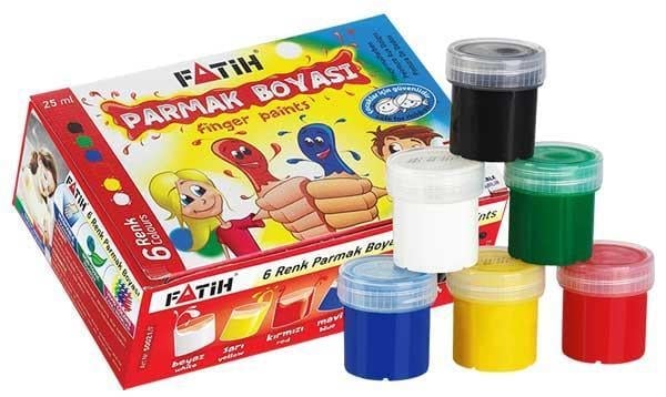 Fatih Parmak Boyası 6 Renk 25 ml