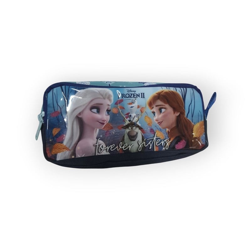 FROZEN ÇİFT BÖLMELİ KALEM ÇANTASI HAWK  FOREVER SISTERS FROCX OTTO.48037