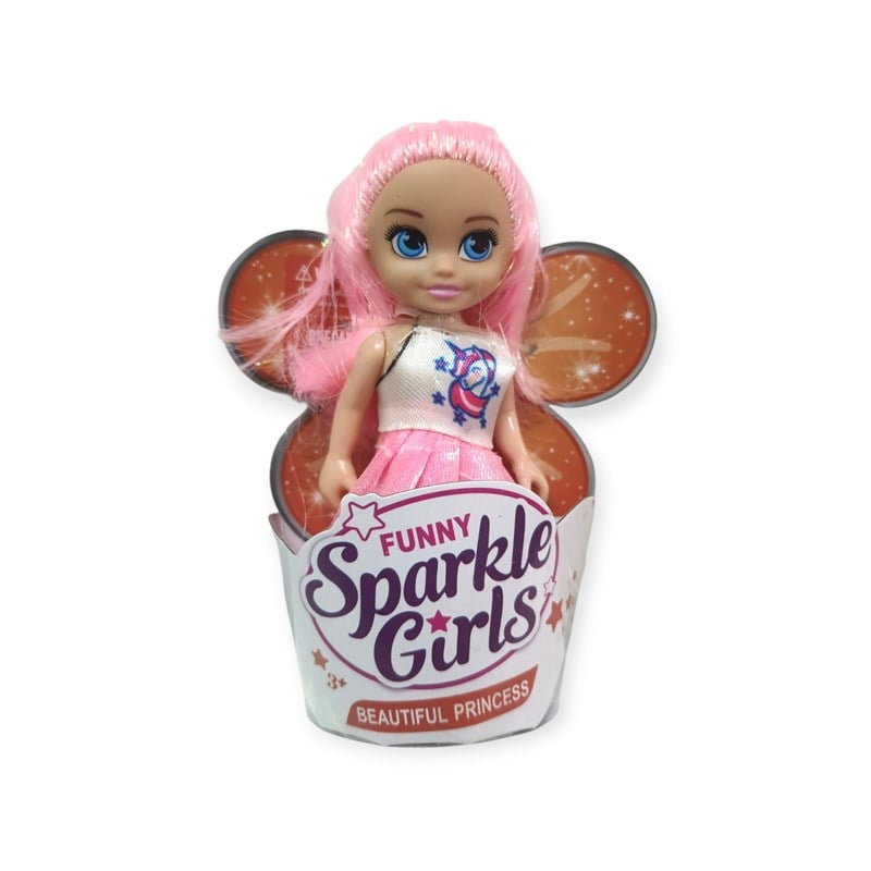 Funny Sparkle Girls 12 cm Işıltılı Mini Peri Bebek