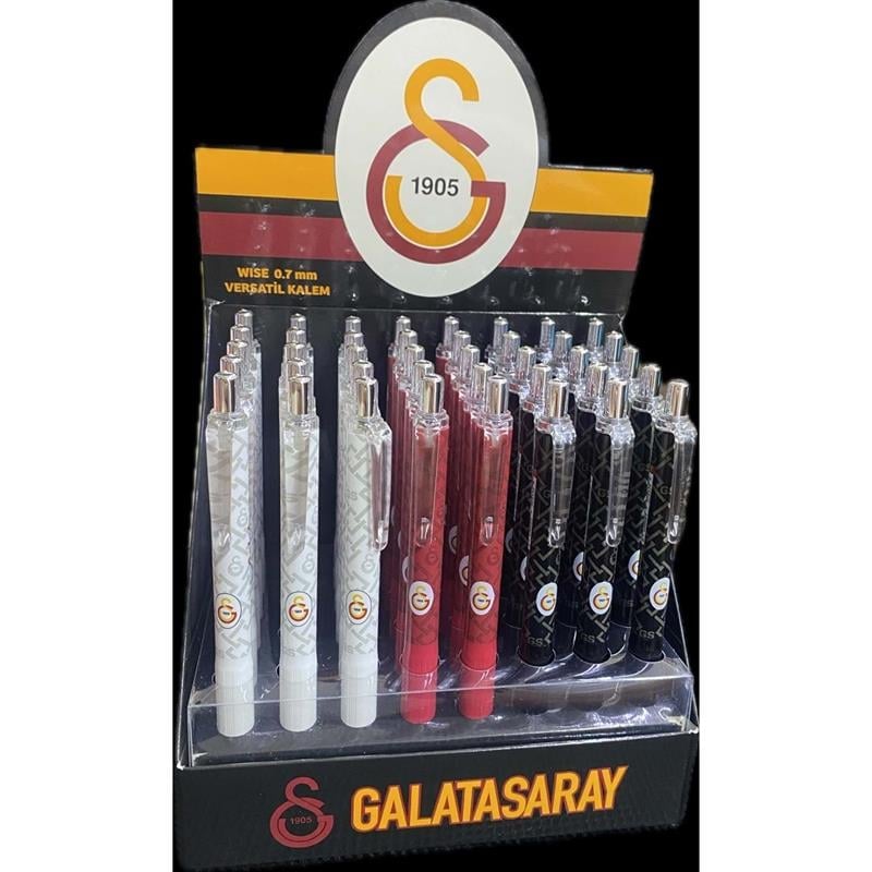 Galatasaray Wise 0.7 Mm Versatil Kalem 40’lı Stand