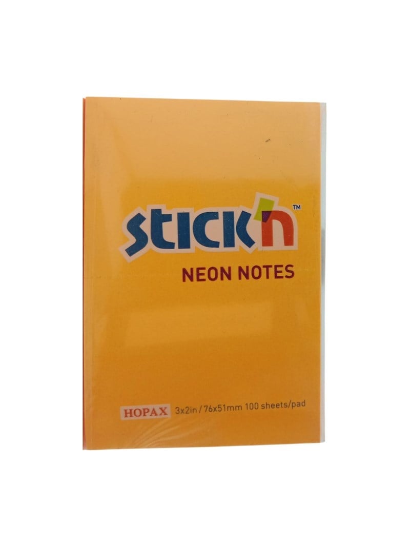 Gıpta Stick'n Post-it Neon Turuncu 76x51 100 yp 12'li Paket