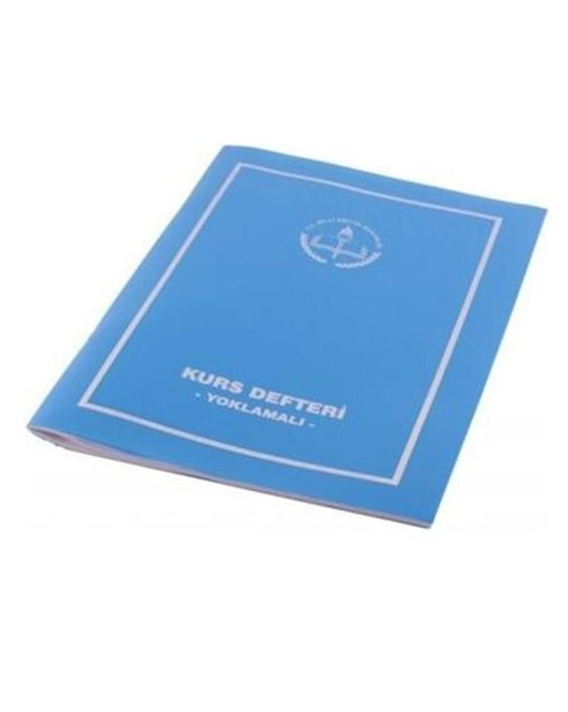 Gülpaş Kurs Defteri Yoklamalı Plastik Kapak 22x32