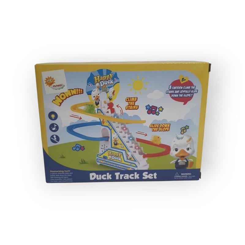 HAPPY DUCK TRACK SET MÜZİKLİ ÖRDEK PİSTİ KAYDIRAK 