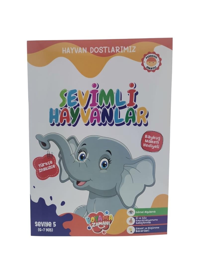 Hayvan Dostlarımız Sevimli Hayvanlar Seviye 5 6-7 Yaş