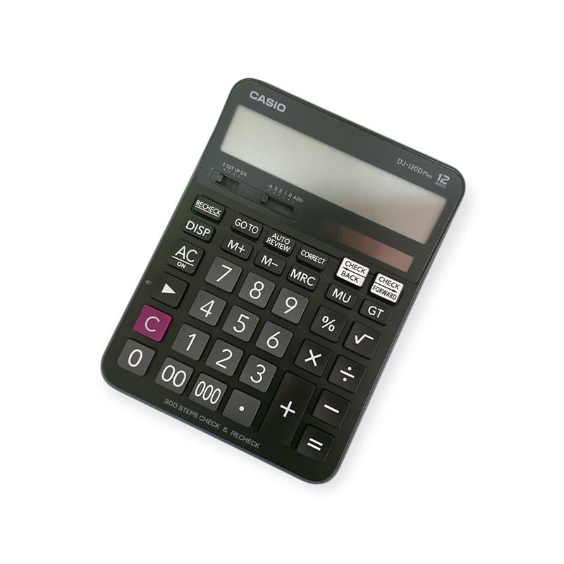 Hesap Makinesi- Casio Dj-120d Plus Masaüstü 12 Hane