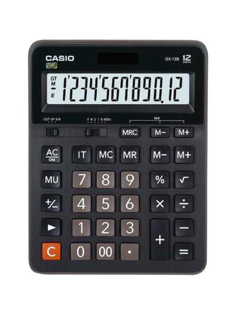 Hesap Makinesi- Casio Gx-12b Masaüstü 12 Hane