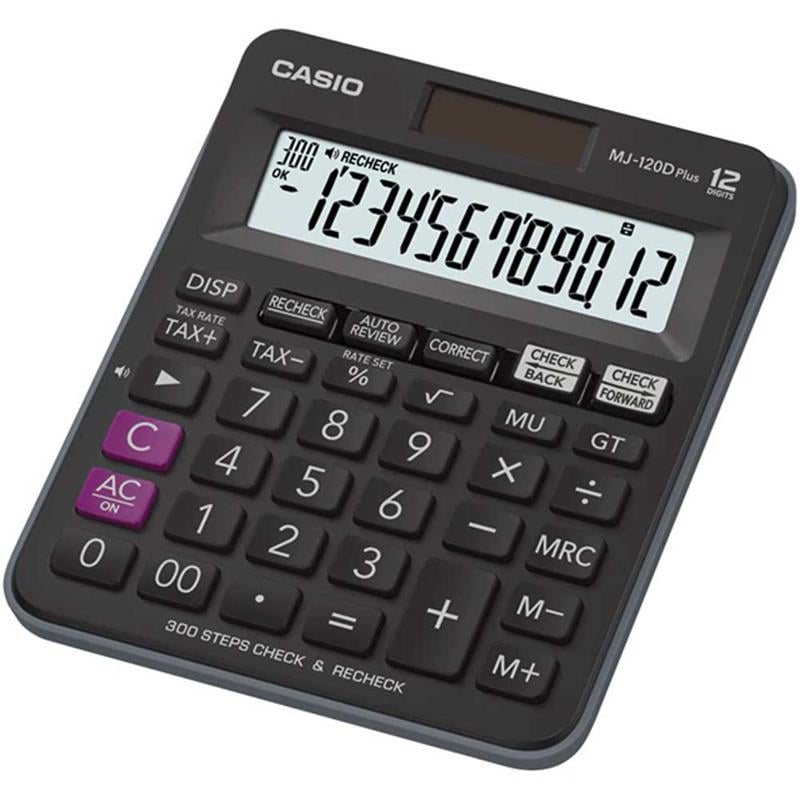Hesap Makinesi- Casio Mj-120d Plus Masaust 12 Hane