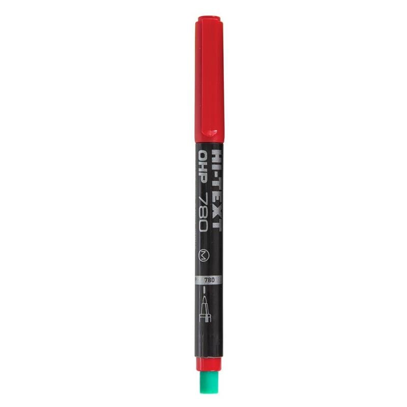 Hı-text Asetat Kalemi (M) Kırmızı 780MK
