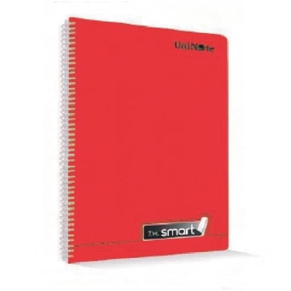 I'am Smart Plastik Kapak Spiralli 72 Yaprak Çizgili A4 Defter 12'li Paket