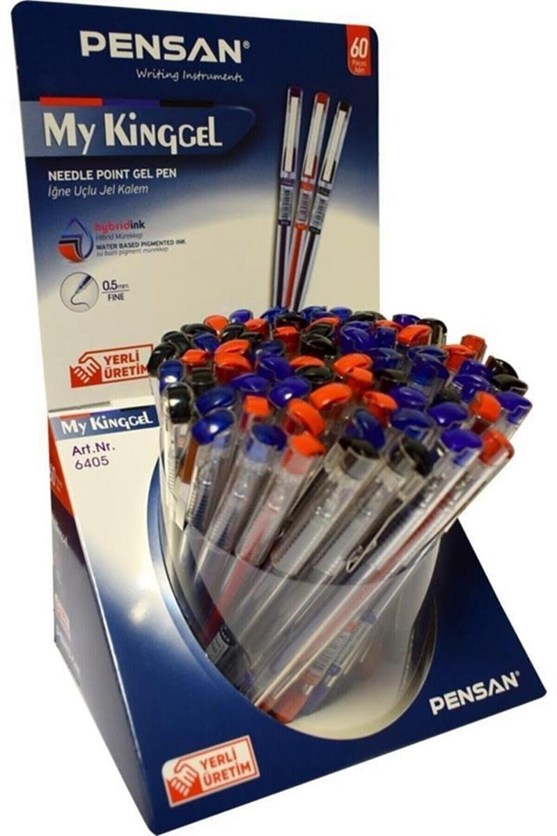 Jel Kalem- Pensan My-kıng 6405 Metal Klipsli Msk 60'lı Stand
