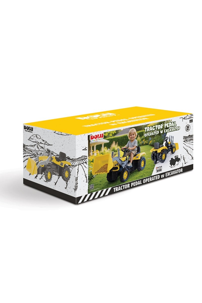 Kepçeli Traktör - Pedallı Dolu 8051 