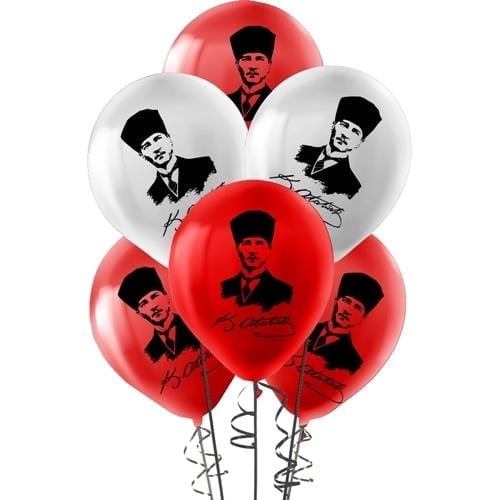 Kika Pastel Balon Baskılı 100’lü Atatürk