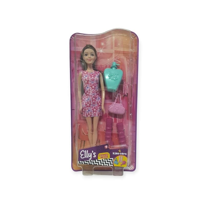 King Toys Elly's Elbiseli Modacı Ve Çizmeli